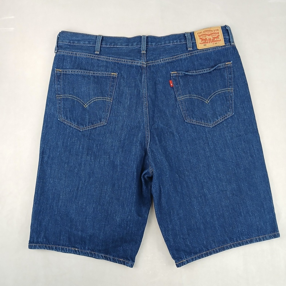 Vintage‎ Levis 469 40x11 Mens Shorts Jorts Baggy 90s